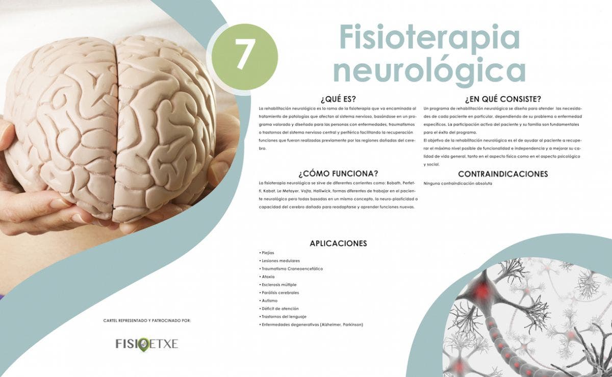 Fisioterapia neurológica. Todo lo que puede hacer por ti cuando lo necesites