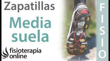 Partes de una zapatilla  Media Suela