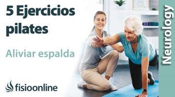 5 Ejercicios de PILATES para ALIVIAR el dolor de ESPALDA