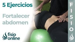 5 EJERCICIOS con pelota para FORTALECER tu ABDOMEN