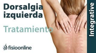 Tratamiento de la dorsalgia izquierda