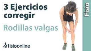 3 EJERCICIOS para corregir las RODILLAS VALGAS