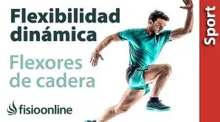 Flexibilidad dinámica, flexores de cadera en deportistas